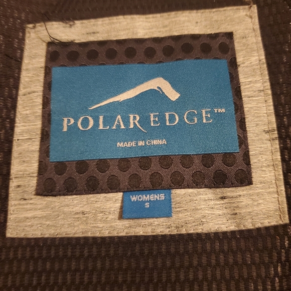 Heather grey & pink Polar Edge ski jacket - Picture 2 of 7